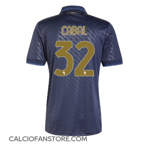 Maglia Calcio Juventus Juan Cabal #32 Terza Divisa 2024-25 Manica Corta